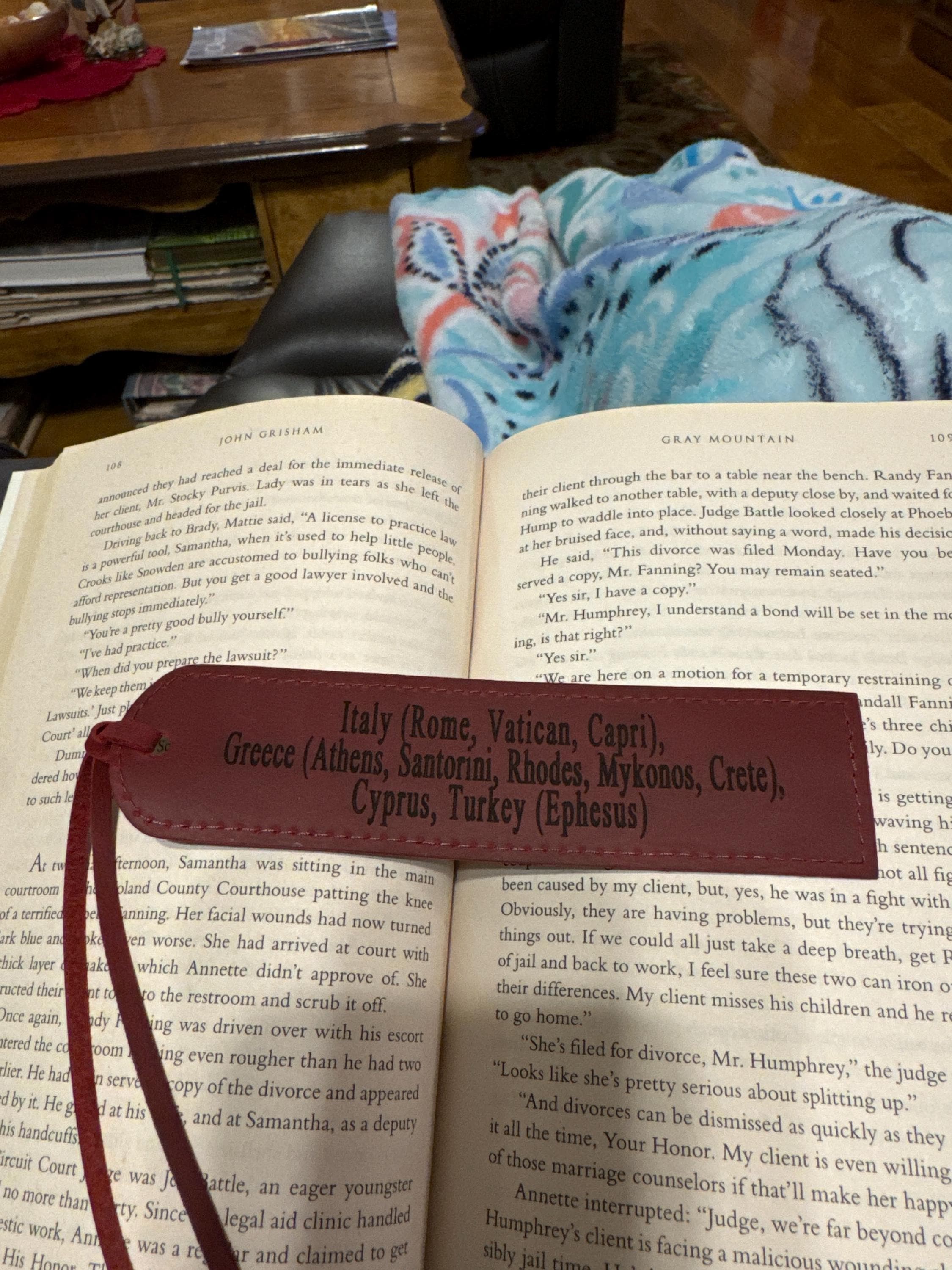 Personalized Leather Bookmark, Custom Bookmark, BOOKWORM GIFT, Gift for Her, Gift for Him, Teacher Gift, Book Lover