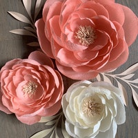 Downloadable Crepe Paper Rose Template/PDF Printable - Etsy México