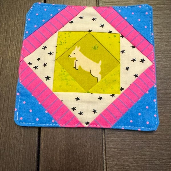 Square in a Frame FPP Foundation Paper Piecing Quilt Block Pattern ...
