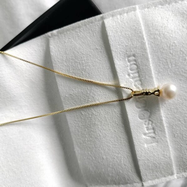 Delicate 925 Sterling Silver & Pearl Bridal Necklace Earrings Wedding Jewelry Sets main image 1