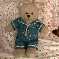 PYJAMAS / PAJAMAS Pjs PDF Pattern for Teddy Bear. Fits 15-18 Inch Bears ...