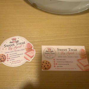 April added a photo of their purchase