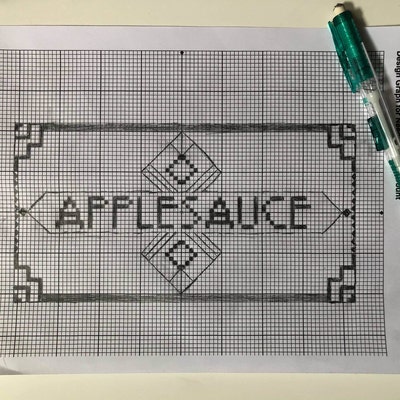 CROSS STITCH PATTERN Art Deco Alphabet Cross Stitch Alphabet Art Deco