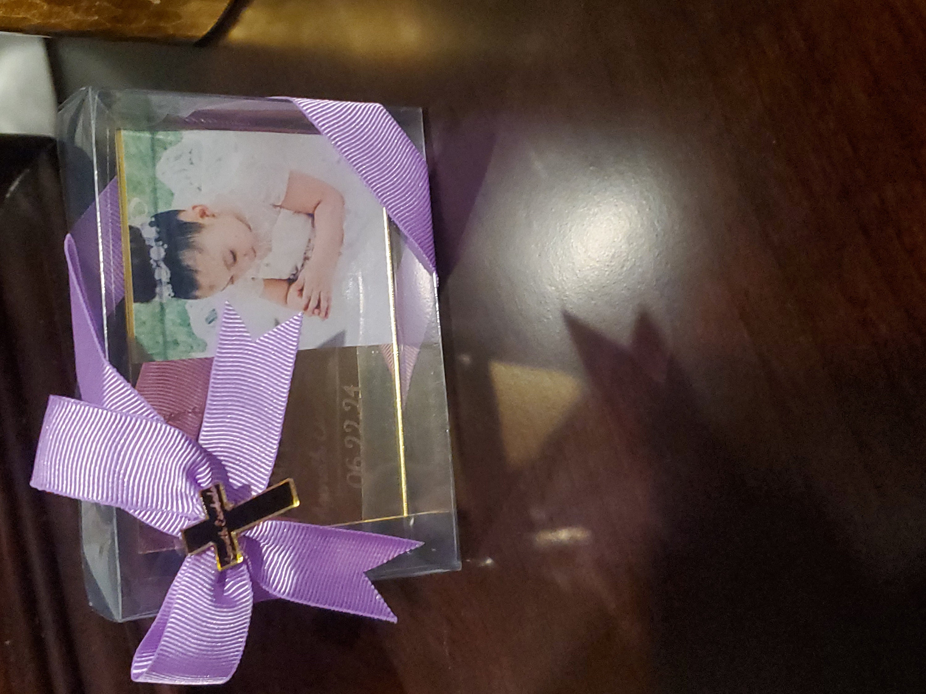 Baptism Photo Magnet Favors, Christening Favors, Mi Bautizo, Baptism Favors Girl, Baptism Photo Frame