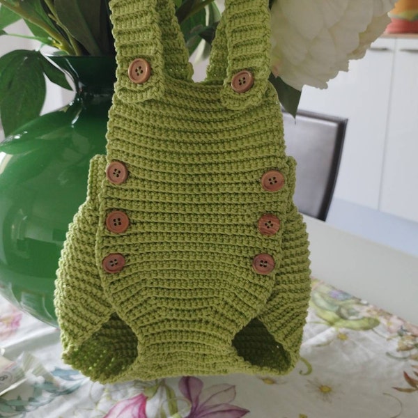 Baby Crochet Cinque Romper