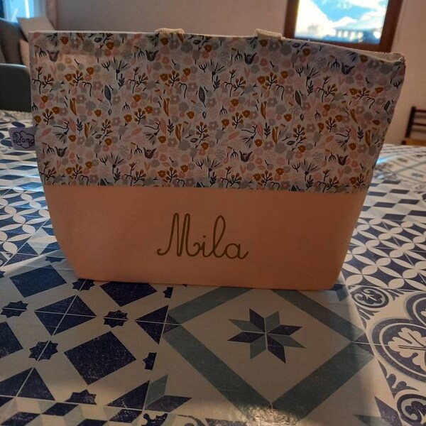 Sac à Main Pour Petite Fille, Glamour Et Violet, Design Original