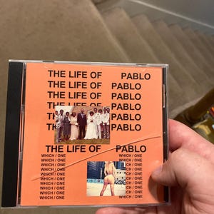 洋楽 Kanye West YE THE LIFE OF PABLO CD Kanye West – The Life Of Pablo – CDr (Album, Unofficial