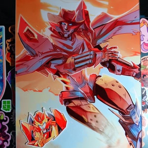 Rodimus | Transformers Western Print - Etsy
