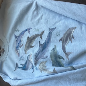 Hawaii Humpback Whale With Hibiscus Tribal Turquoise Hoodie LT12