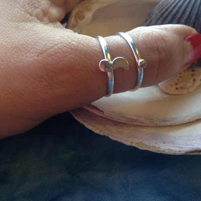 Sunrise Coin in 10k Gold or Silver - Etsy