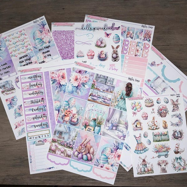 Tropical Pink Sands - Kit Add Ons - Planner Stickers - Etsy