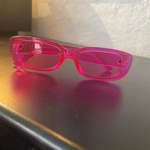 Barbie Sunglasses Retro 90s Cute Square Pastel Sunglasses in - Etsy