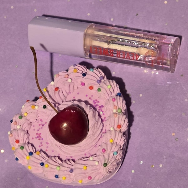 Fake Cake - Compact Mirror - Round Sprinkles - Etsy