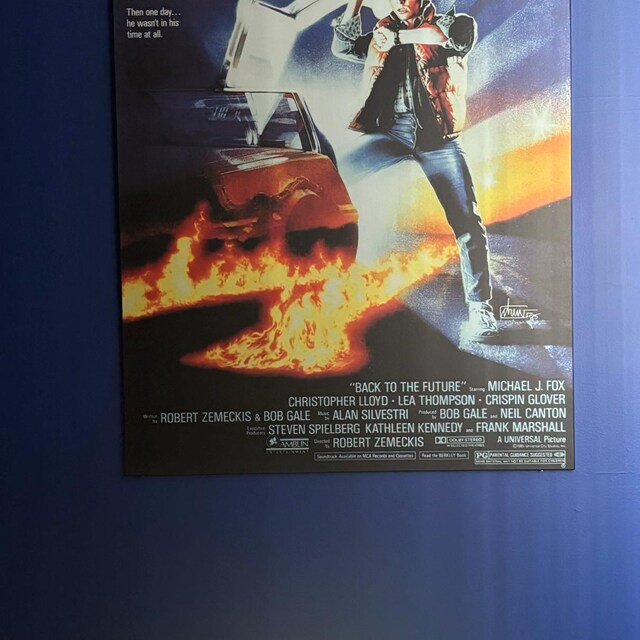 バック・トゥ・ザ・フューチャー /// 風の壁掛け時計（時計塔の文字盤