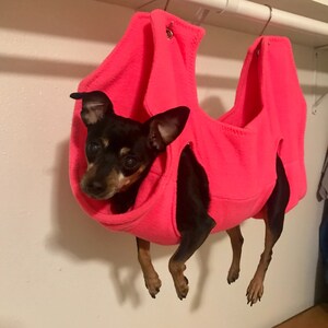 dog grooming hammock diy