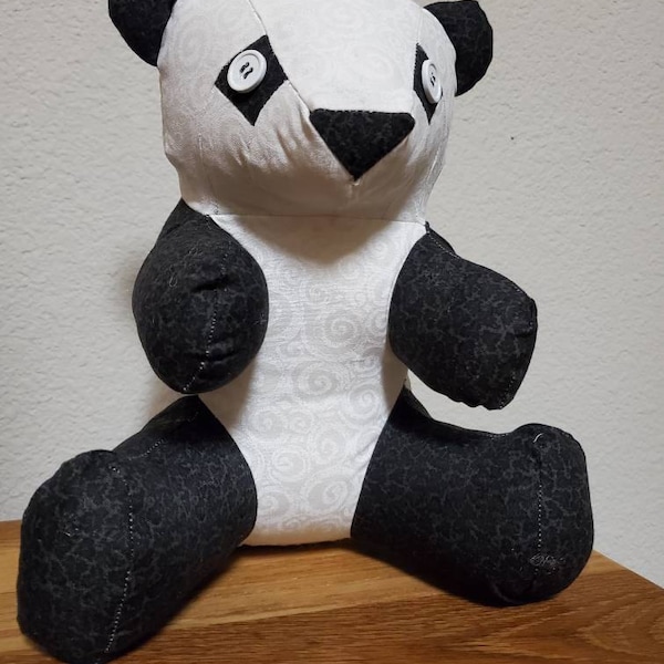 Easy Panda Sewing Pattern Panda Sewing Pattern, PDF Format - Etsy