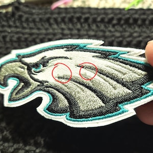 Eagles Patch, Mascot Patch, Embroidery Patch, Patches for Clothing, Jackets, Jeans, Backpacks, Hats, Iron On Patch, Sew On Patch