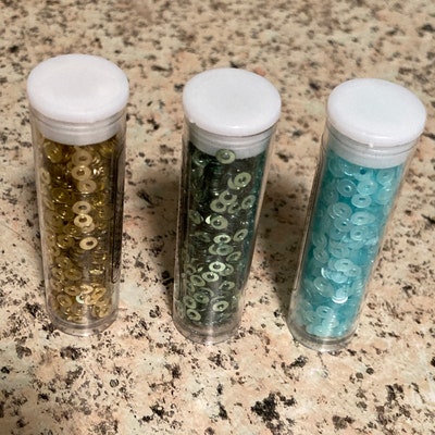 3mm Flat Round Sew on Sequins, Round Sequins, Bright Sequins, 3gms per ...