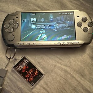Playstation Portable PSP Game Art Video Game Keychain | Chain