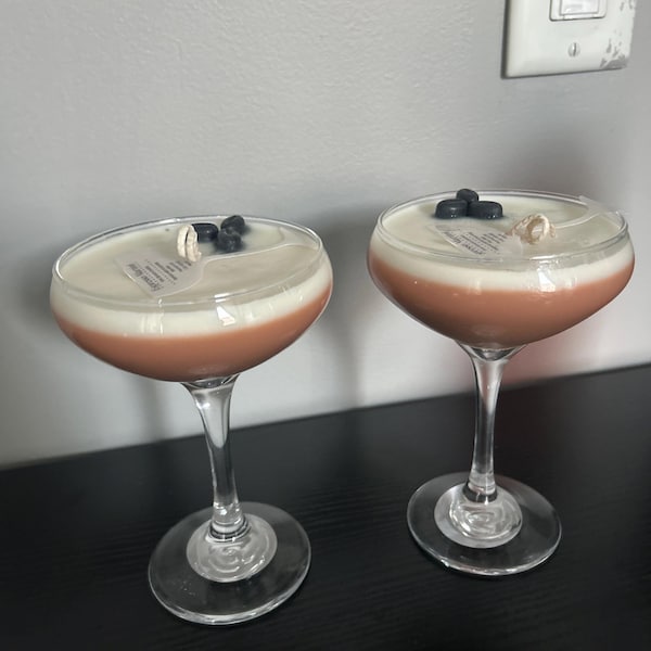 Espresso Martn Candle Soy Wax Coffee Candle Drnk Candles Cocktal...