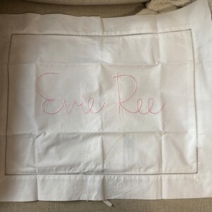 Scallop Baby Pillowcase - Floral