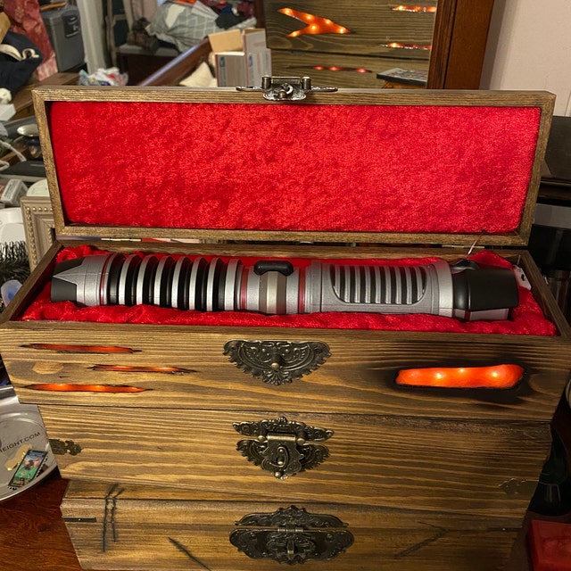 Custom Lightsaber Boxes by SithHappensCo on Etsy