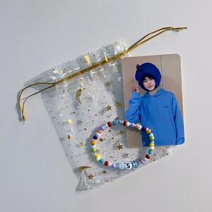 カスタマイズ可能な Enhypen Chamber 5 ビーズブレスレット フォト