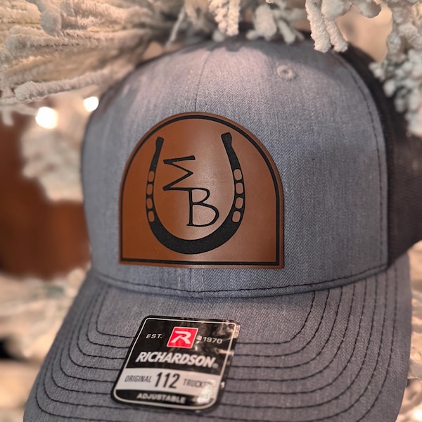 Red Fieldstone Logo Leather Patch Hat main image 1