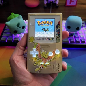 Pokemon Gold Ho-oh Gameboy Color Shell Diy -  Denmark