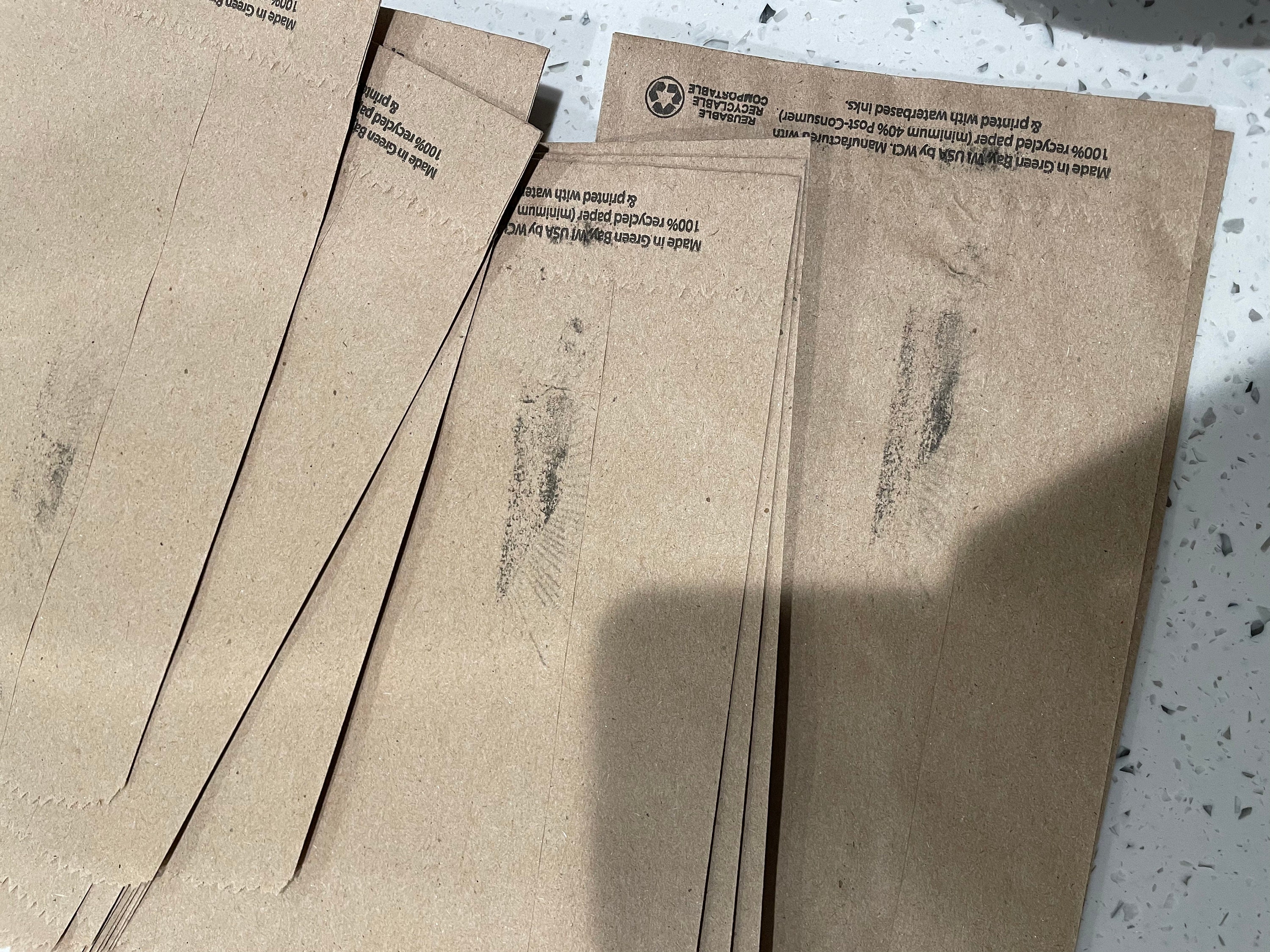(Set of 15pcs)Custom Birthday Favor Bags, Favor Bags, Custom Printed on Kraft Brown Paper Bags