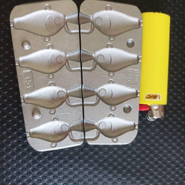 Set De 24 Plombs De Pêche En 8 Tailles (1.5g à 8g) | Plomb Poire & Turlutte | Pour Pêche En Mer, Carpe, Dropshot | Antidérapant