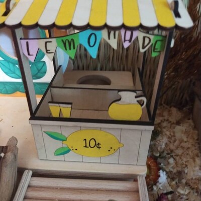 Photo inspiration: Custom 2 Layers Boho Style Hamster Hideout Wild Desert Castle Photo Inspiration