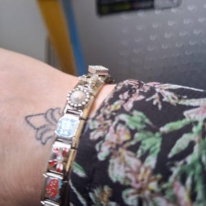 ステンレススチール製イタリアンブレスレットチャーム - ミックス