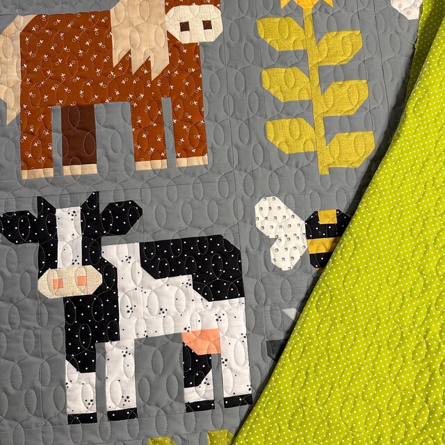 THIN LOOPS - Longarm Quilting Digital Pattern for Edge to