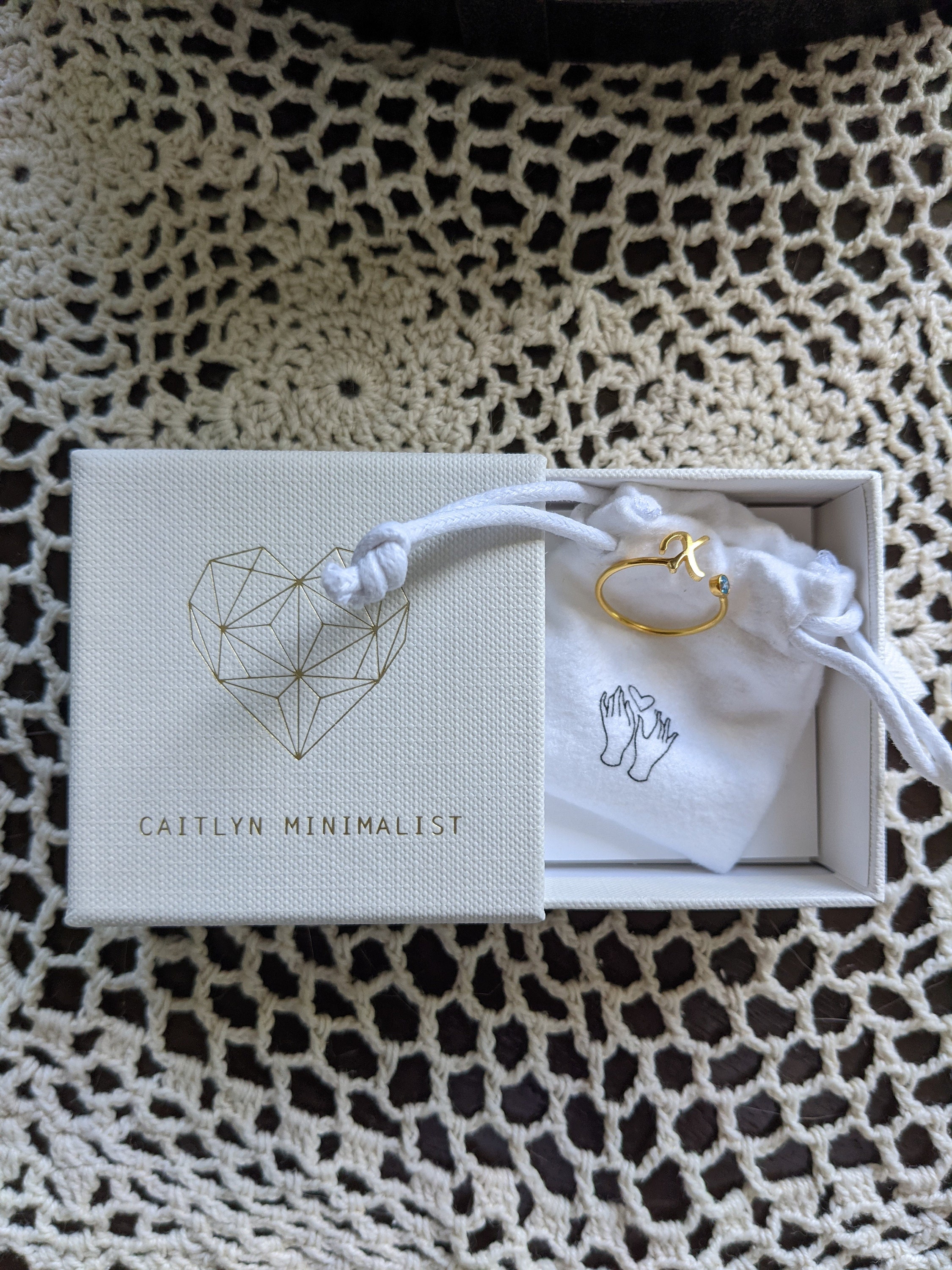 Custom Initial Birthstone Ring • Personalized Sterling Silver Initials Ring • Custom Name Gemstone Mother Ring • Mother Child Ring • RM06F48