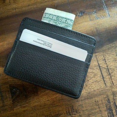 AG Wallets Vintage Brown Full Grain Cow Napa Leather Hipster - Etsy