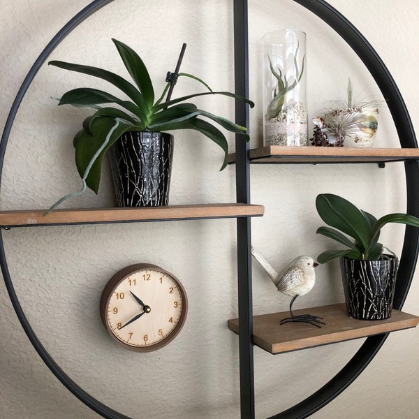 Customizable Small Wooden Clocks | Wall Wooden Clock | Mini Wooden ...