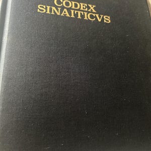 Codex Sinaiticus New Testament Facsimile - Etsy 日本