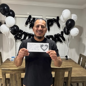 Gold Personalized Scratch Reveal Boarding Pass, Scratch Reveal For Surprise Holiday, Holiday Destination Ticket, Holiday Gift, Surprise Card