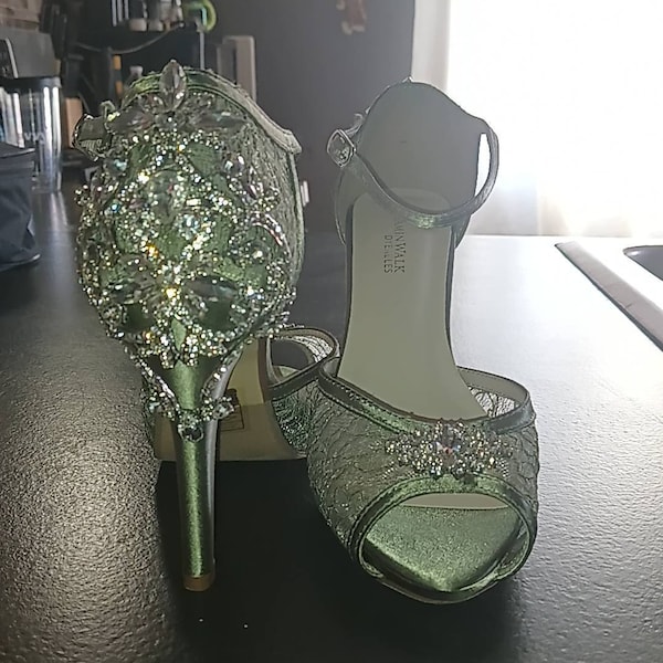 navy blue bridesmaid shoes