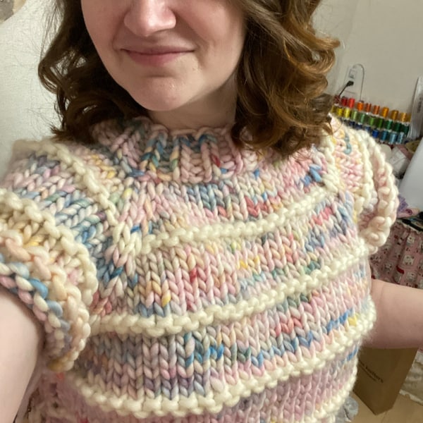 Funfetti Sweater Pattern - Etsy