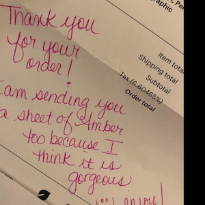 Etsy buyer added a photo of their purchase