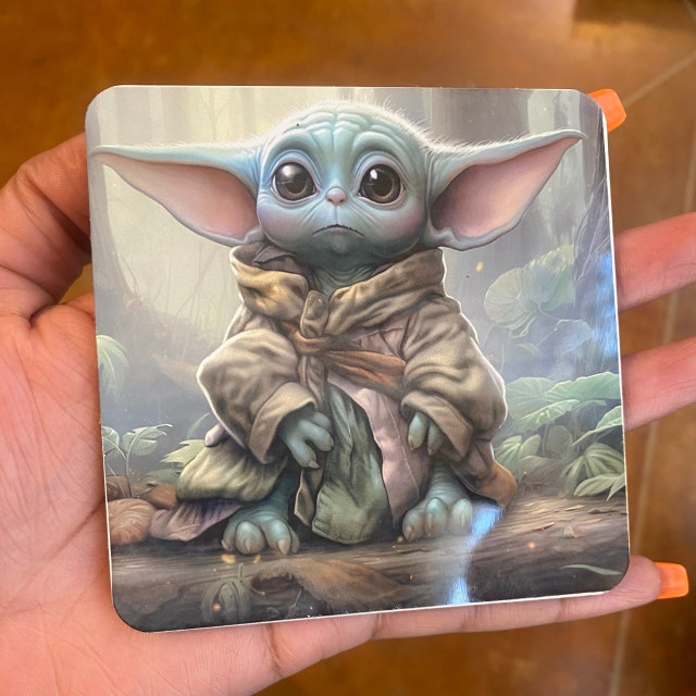 Baby Yoda - Handmade Tumbler – JustBeeYouCreations