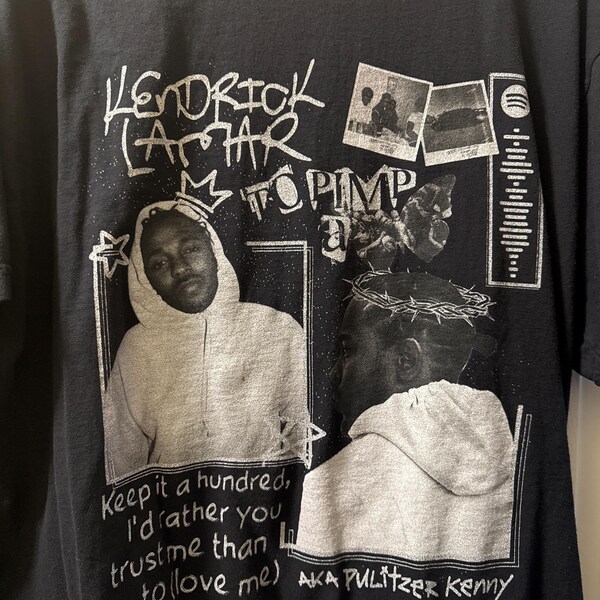T-shirt Travis Scott Nera – 'I Saw With My Eyes Auckland', Taglia S Uomo