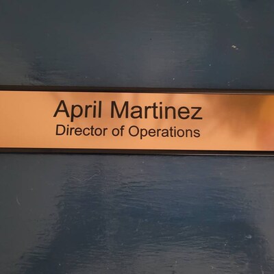 Nope Office Desk Name Plate Funny Office Gift / Christmas Present - Etsy