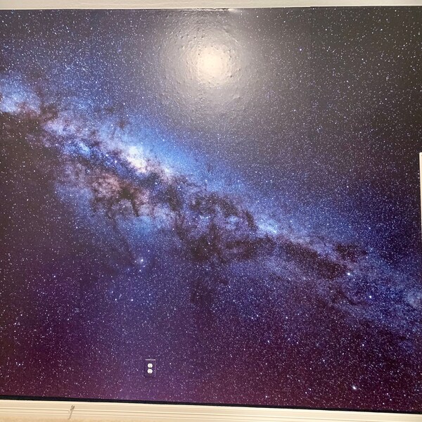 Space Galaxy Stars Milky Way Planets Wall Murals Removable Peel and ...