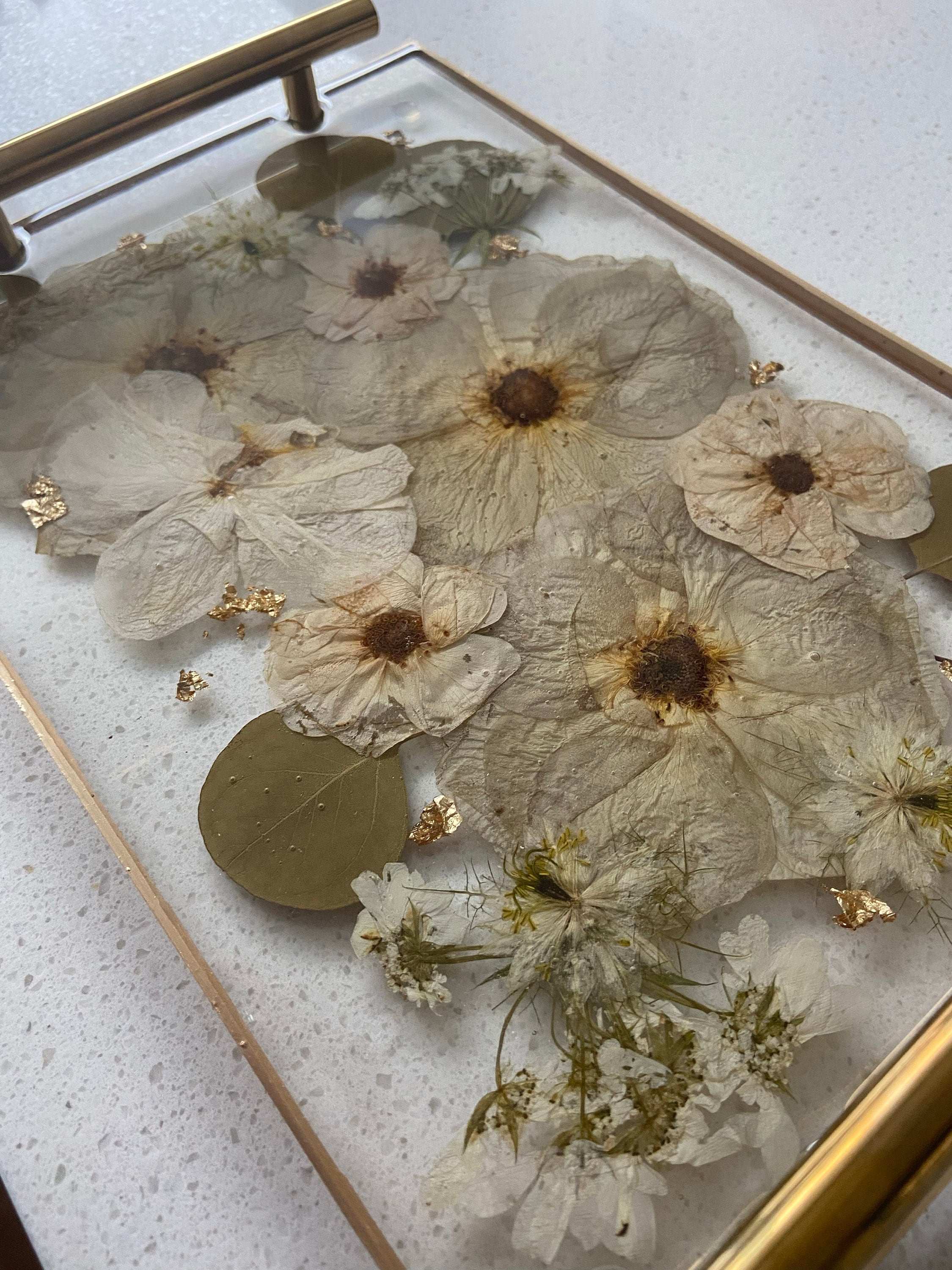 Preserved flowers from Magda's etsy review
