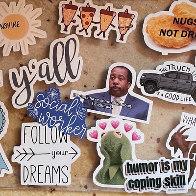 Motivational Quotes - "Grow Through What You Go Through" " Sticker For