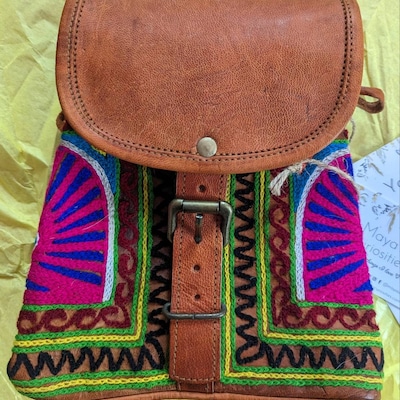 Braided FRINGE LEATHER BAG Tan, Hippie Suede Tassel Handbag, Ethnic ...
