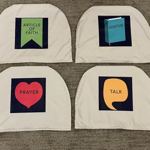 LDS Primary Class Room Door Signs, Instant Download, Mirrored Art Also ...